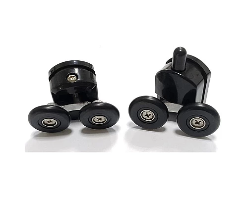 Купить Душевой уголок 120х50 см Abber Schwarzer Diamant AG30120BH-S50B-S50B прозрачное в магазине сантехники Santeh-Crystal.ru