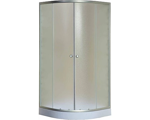 Купить Душевой уголок с поддоном 80х80х195 см Niagara NG-003-14 матовое в магазине сантехники Santeh-Crystal.ru