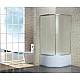 Купить Душевой уголок с поддоном 90х90х195 см Niagara NG-006-14 матовое в магазине сантехники Santeh-Crystal.ru