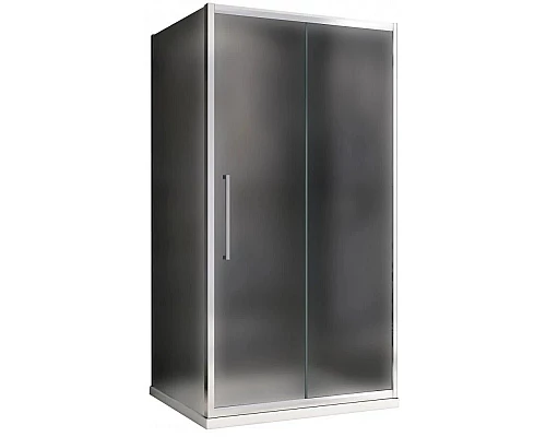 Купить Душевой уголок 160х50 см Abber Schwarzer Diamant AG30160MH-S50M матовое в магазине сантехники Santeh-Crystal.ru