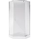 Приобрести Душевой уголок с поддоном 90х90х195 см Niagara NG-009-14D прозрачное в магазине сантехники Santeh-Crystal.ru