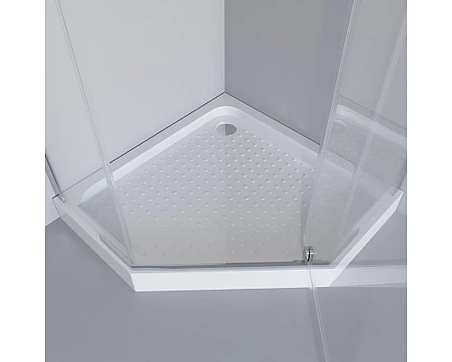 Приобрести Душевой уголок с поддоном 90х90х195 см Niagara NG-009-14D прозрачное в магазине сантехники Santeh-Crystal.ru
