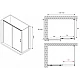 Заказать Душевой уголок 140х100 см Abber Komfort AG93140-S102 прозрачное в магазине сантехники Santeh-Crystal.ru