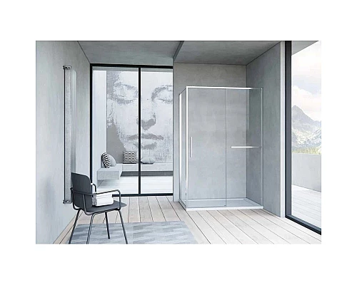 Душевой уголок 100x80 см Vincea Slim Soft VSR-1SS8010CL прозрачное