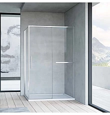 Душевой уголок 100x80 см Vincea Slim Soft VSR-1SS8010CL прозрачное