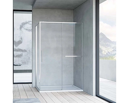 Душевой уголок 100x80 см Vincea Slim Soft VSR-1SS8010CL прозрачное