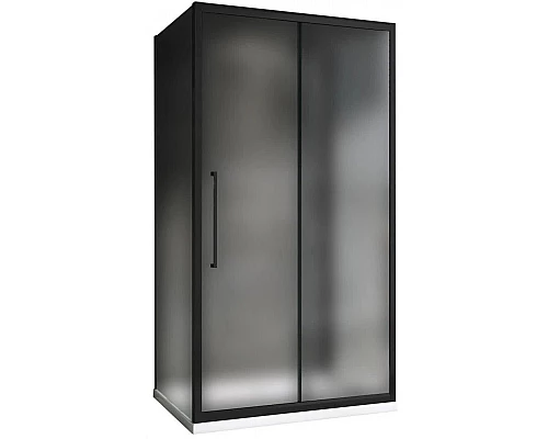 Приобрести Душевой уголок 100х100 см Abber Schwarzer Diamant AG30100BMH-S100BM-S100BM матовое в магазине сантехники Santeh-Crystal.ru