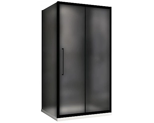 Приобрести Душевой уголок 100х70 см Abber Schwarzer Diamant AG30100BMH-S70BM матовое в магазине сантехники Santeh-Crystal.ru