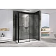 Купить Душевой уголок 160х90 см Abber Komfort AG93160B-S92B прозрачное в магазине сантехники Santeh-Crystal.ru