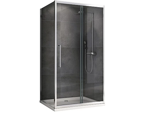 Приобрести Боковая стенка 50 см Abber Schwarzer Diamant S50 прозрачное в магазине сантехники Santeh-Crystal.ru