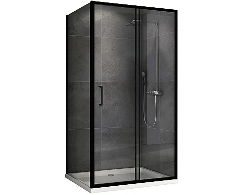 Заказать Боковая стенка 50 см Abber Schwarzer Diamant S50B5 прозрачное в магазине сантехники Santeh-Crystal.ru