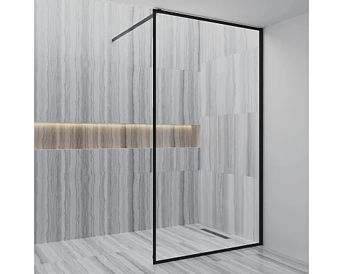 Купить Неподвижная перегородка 110 см Paini PAINI-WalkIN110F прозрачное в магазине сантехники Santeh-Crystal.ru