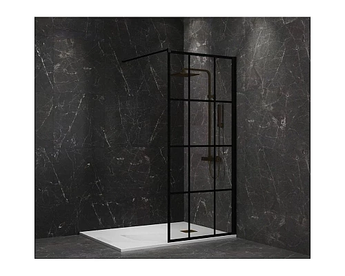 Приобрести Неподвижная перегородка 110 см Paini PAINI-WalkIN110G прозрачное в магазине сантехники Santeh-Crystal.ru