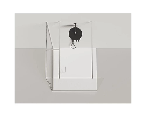 Купить Душевой поддон из литьевого мрамора 100x100 см Salini S-Stone Oasi 120324M в магазине сантехники Santeh-Crystal.ru