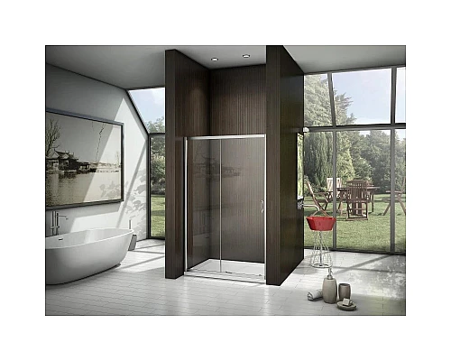 Купить Душевая дверь 140 см Good Door Latte WTW-140-C-WE прозрачное в магазине сантехники Santeh-Crystal.ru