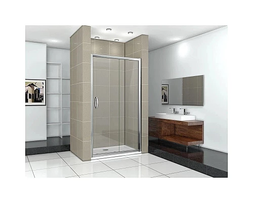 Заказать Душевая дверь 140 см Good Door Infinity WTW-140-C-CH прозрачное в магазине сантехники Santeh-Crystal.ru