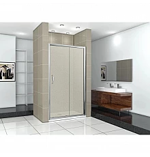 Душевая дверь 110 см Good Door Infinity WTW-110-G-CH grape