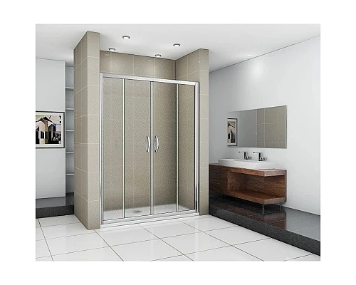 Купить Душевая дверь 150 см Good Door Infinity WTW-TD-150-G-CH grape в магазине сантехники Santeh-Crystal.ru