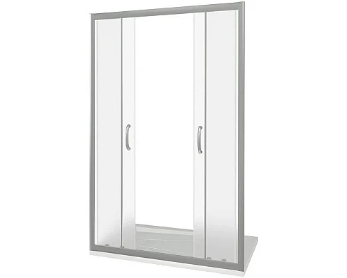 Купить Душевая дверь 150 см Good Door Infinity WTW-TD-150-G-CH grape в магазине сантехники Santeh-Crystal.ru
