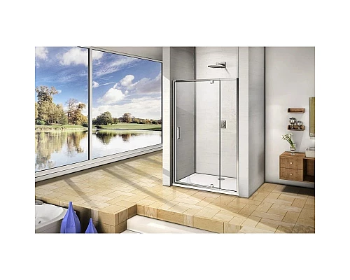 Купить Душевая дверь 120 см Good Door Orion WTW-PD-120-C-CH прозрачное в магазине сантехники Santeh-Crystal.ru