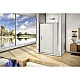 Купить Душевая дверь 130 см Good Door Orion WTW-PD-130-G-CH grape в магазине сантехники Santeh-Crystal.ru