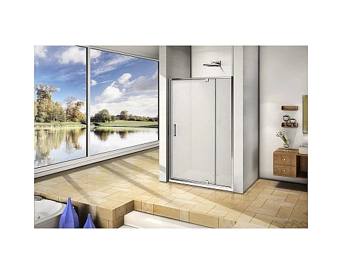 Приобрести Душевая дверь 140 см Good Door Orion WTW-PD-140-G-CH grape в магазине сантехники Santeh-Crystal.ru