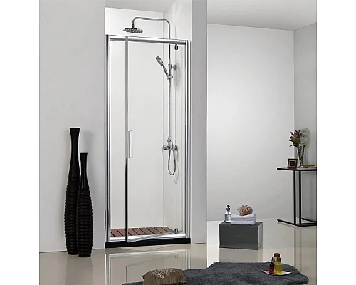 Заказать Душевая дверь 80 см Bravat Drop BD080.4110A прозрачное в магазине сантехники Santeh-Crystal.ru