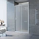 Купить Душевая дверь 105 см Vegas Glass ZP 105 07 10 сатин в магазине сантехники Santeh-Crystal.ru