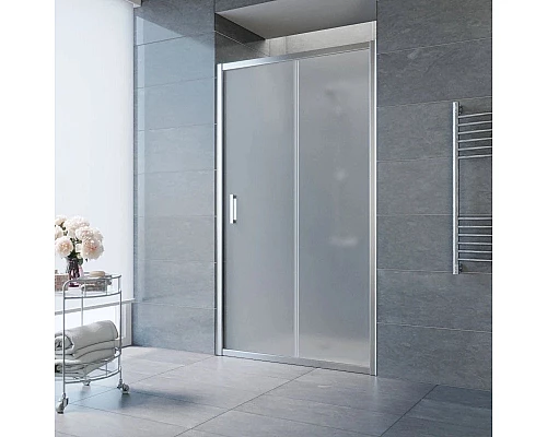 Заказать Душевая дверь 110 см Vegas Glass ZP 110 08 10 сатин в магазине сантехники Santeh-Crystal.ru