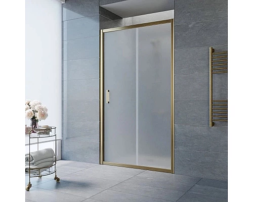 Приобрести Душевая дверь 110 см Vegas Glass ZP 110 05 10 сатин в магазине сантехники Santeh-Crystal.ru