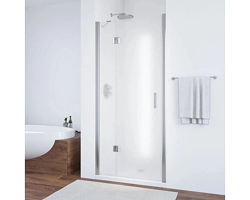 Купить Душевая дверь 100 см Vegas Glass AFP 100 08 10 L сатин в магазине сантехники Santeh-Crystal.ru