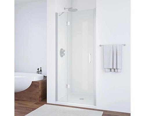 Заказать Душевая дверь 110 см Vegas Glass AFP 110 07 01 L прозрачное в магазине сантехники Santeh-Crystal.ru