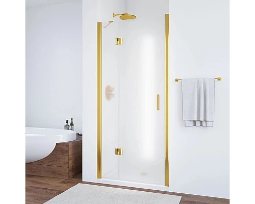 Приобрести Душевая дверь 110 см Vegas Glass AFP 110 09 10 L сатин в магазине сантехники Santeh-Crystal.ru