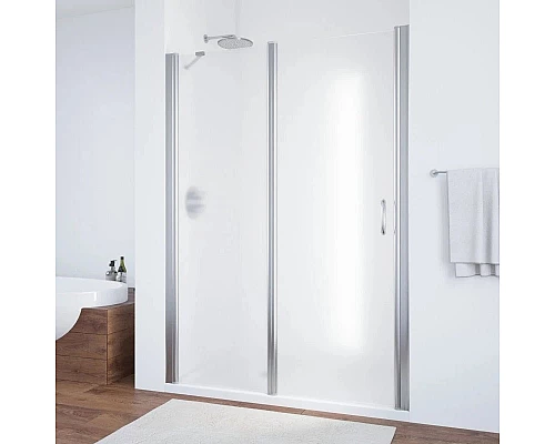 Приобрести Душевая дверь 100 см Vegas Glass EP-F-1 100 08 10 L сатин в магазине сантехники Santeh-Crystal.ru