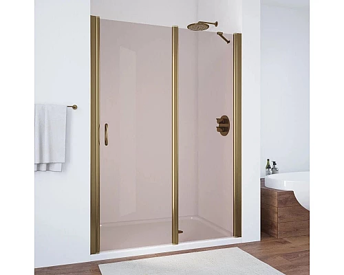 Купить Душевая дверь 105 см Vegas Glass EP-F-1 105 05 05 R бронза в магазине сантехники Santeh-Crystal.ru