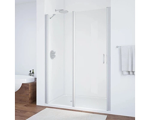 Купить Душевая дверь 110 см Vegas Glass EP-F-1 110 07 01 L прозрачное в магазине сантехники Santeh-Crystal.ru