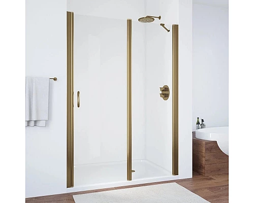 Приобрести Душевая дверь 110 см Vegas Glass EP-F-1 110 05 01 R прозрачное в магазине сантехники Santeh-Crystal.ru