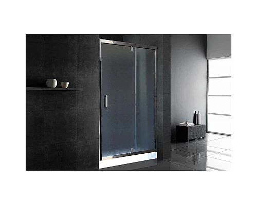 Купить Душевая дверь 120 см Royal Bath RB120HV-C-CH матовое в магазине сантехники Santeh-Crystal.ru