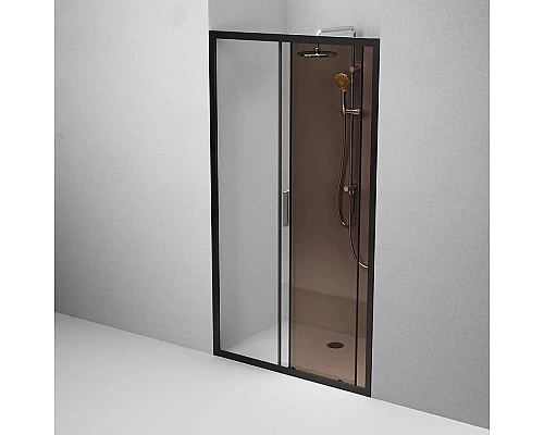 Приобрести Душевая дверь 110 см Am.Pm Gem W90G-110-1-195BBr бронза в магазине сантехники Santeh-Crystal.ru