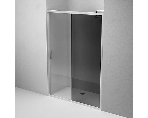 Приобрести Душевая дверь 150 см Am.Pm Gem W90G-150-1-195MG тонированное в магазине сантехники Santeh-Crystal.ru