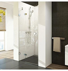 Душевая дверь 100 см Ravak Brilliant BSD2 A-L + B SET L 0ULAAA00Z1 + D01000A086 прозрачное