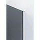 Приобрести Душевая дверь 100-110 см Cezares SLIDER-B-1-100/110-GRIGIO-Cr серое в магазине сантехники Santeh-Crystal.ru