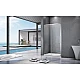 Купить Душевая дверь 140 см Good Door Idea WTW-140-C-CH прозрачное в магазине сантехники Santeh-Crystal.ru