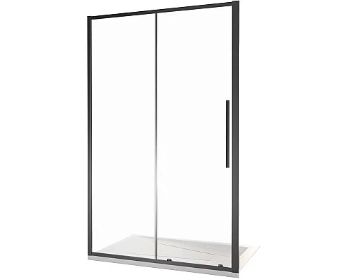 Купить Душевая дверь 130 см Good Door Idea WTW-130-C-B прозрачное в магазине сантехники Santeh-Crystal.ru