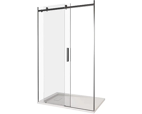 Заказать Душевая дверь 110 см Good Door Galaxy WTW-110-C-B прозрачное в магазине сантехники Santeh-Crystal.ru