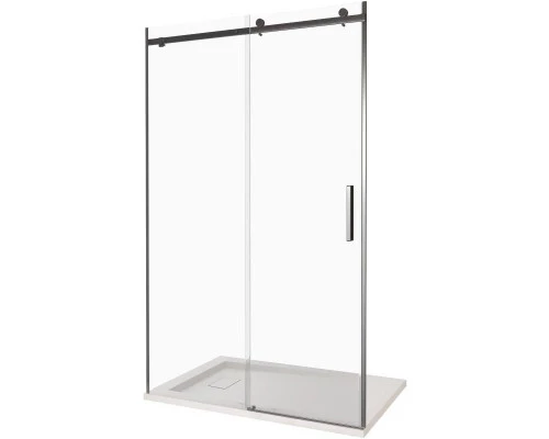 Заказать Душевая дверь 160 см Good Door Galaxy WTW-160-C-B прозрачное в магазине сантехники Santeh-Crystal.ru