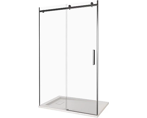 Заказать Душевая дверь 170 см Good Door Galaxy WTW-170-C-B прозрачное в магазине сантехники Santeh-Crystal.ru