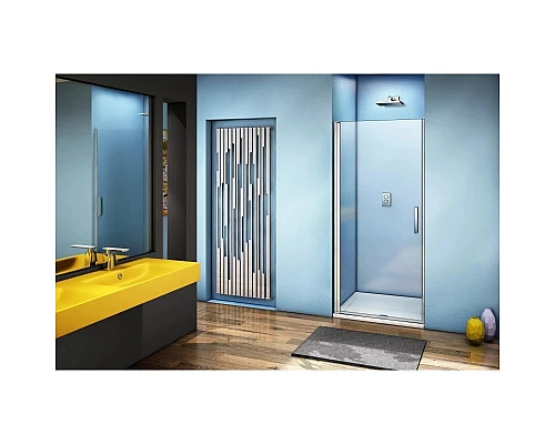 Приобрести Душевая дверь 100 см Good Door Fantasy DR-100-С-CH прозрачное в магазине сантехники Santeh-Crystal.ru