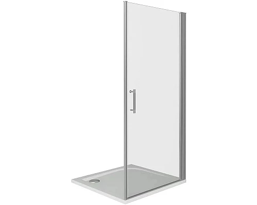 Купить Душевая дверь 80 см Good Door Mokka DR-80-C-WE прозрачное в магазине сантехники Santeh-Crystal.ru