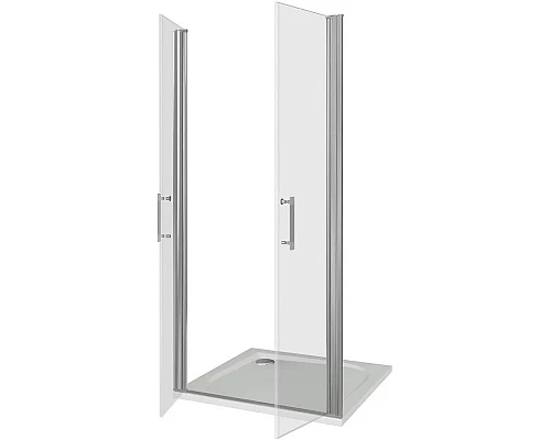 Купить Душевая дверь 80 см Good Door Mokka SD-80-C-WE прозрачное в магазине сантехники Santeh-Crystal.ru
